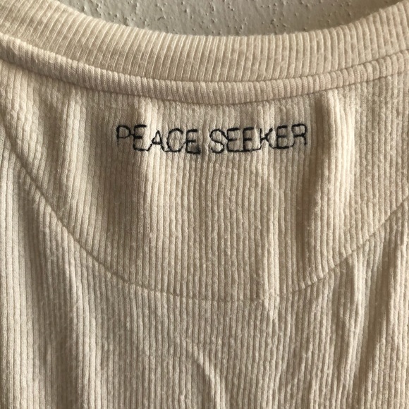 Spiritual Gangster Tank Rib Cream Peace Seeker XS - Picture 7 of 8
